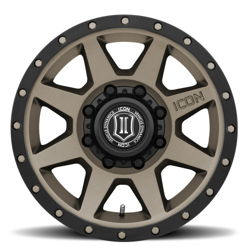 ICON ALLOYS REBOUND HD BRONZE - 17 X 8.5 / 8 X 170 / 6MM / 5" BS - 1817858150BR