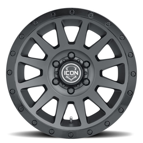 ICON Alloys Compression Double Black 18 x 9 / 5 x 150 25mm Offset 6" BS - 2018905560DB