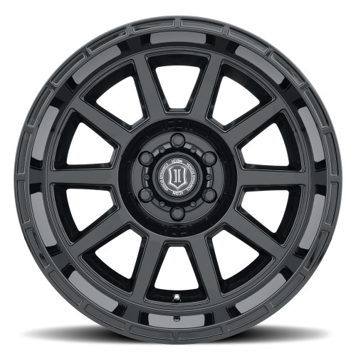 ICON ALLOYS RECOIL GLS BLK - 20 X 10 / 5 X 150 / -24 MM / 4.5" BS - 6220105545GB
