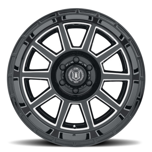 ICON ALLOYS RECOIL GLS BLK MIL WIN - 20 X 10 / 6 X 135 / -24 MM / 4.5" BS - 6220106345GBMW