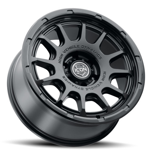 ICON Alloys Rancho Double Black 20 x 9 / 5 x 150 16mm Offset 5.625" BS - 8420905556DB