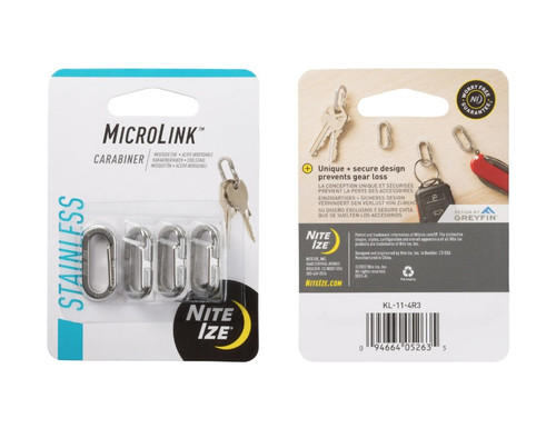 MicroLink® Carabiner - 4 Pack