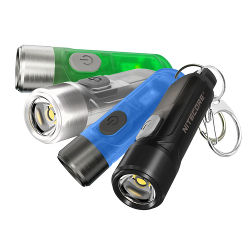 TIKI GITD Keychain Flashlight