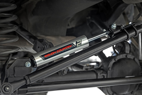 Rough Country - HD Steering Kit - V2 Stabilizer Combo - Jeep Cherokee XJ/Comanche MJ/Wrangler TJ - 10613V2 - 10613V2
