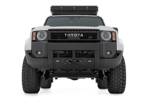 Rough Country - FXS Hidden Winch Mount - White SAE - PRO1200S - Toyota Land Cruiser (24-26) - 10749 - 10749