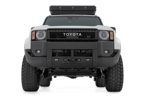 Rough Country - FXS Hidden Winch Mount - Yellow SAE - PRO1200S - Toyota Land Cruiser (24-26) - 10753 - 10753