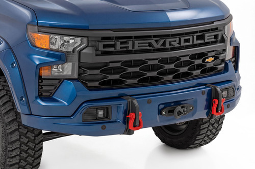 Rough Country - Bumper Cover - GA0 North Sky Blue - Chevy Silverado 1500 2WD/4WD (2023-2026) - 13006-GA0 - 13006-GA0
