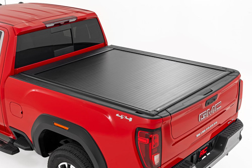 Rough Country - Powered Retractable Bed Cover - 6'9" Bed - Chevy/GMC 2500HD/3500HD (20-26) - 51210690 - 51210690