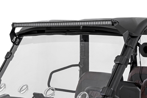 Rough Country - LED Light Mount - 50" Black Single Row - CFMOTO UFORCE U10 Pro - 71213 - 71213