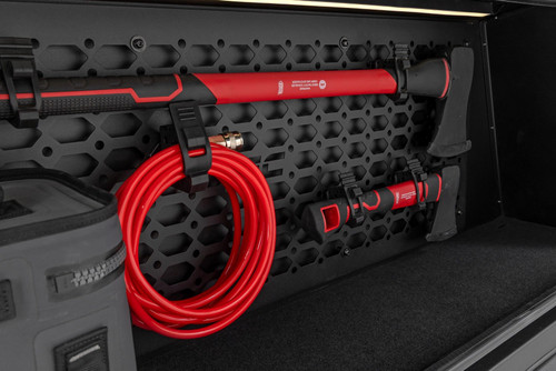 Rough Country - Bed Cap Molle Panel Side Storage Bin - Drivers Side - Jeep Gladiator JT (20-25) - 734054 - 734054