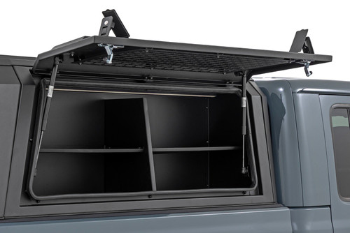 Rough Country - Bed Cap Side Shelf Storage Bin - Passengers Side - Jeep Gladiator JT (20-25) - 734055 - 734055