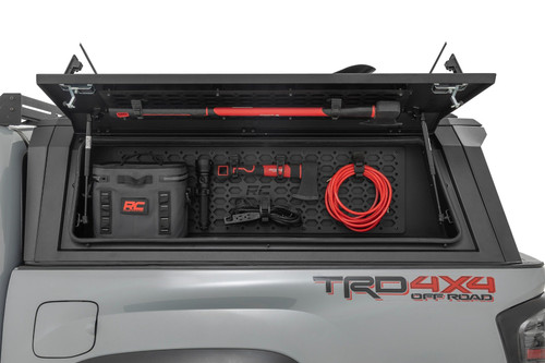 Rough Country - Bed Cap Molle Panel Side Storage Bin - Drivers Side - Toyota Tacoma (16-23) - 734064 - 734064