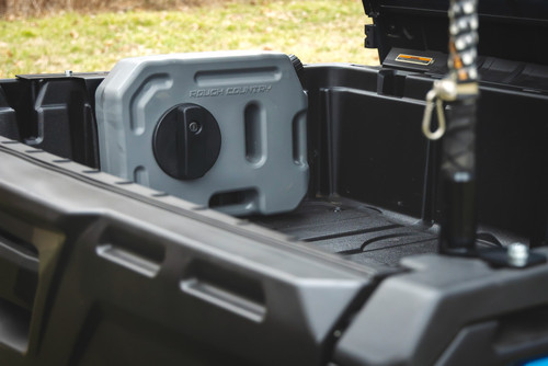 Rough Country - 10L Fluid Container Bed Side Mount - Multiple Makes & Models (Polaris/Can-Am/CFMOTO) - 99090 - 99090