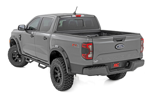 Rough Country - Pocket Fender Flares - VA Desert Sand - Ford Ranger 2WD/4WD (2024-2026) - F-F12401-VA - F-F12401-VA
