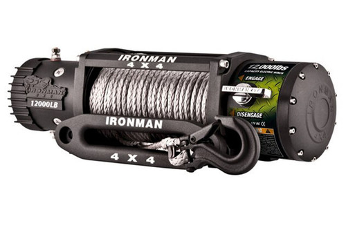 MONSTER WINCH 12000LBS 12v Electric  (Synthetic Rope)