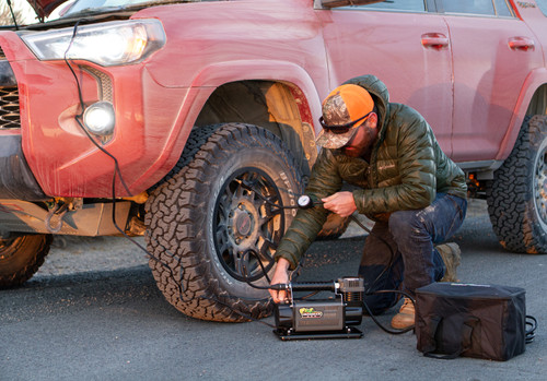 AIR CHAMP PRO 5.65CFM - 12V Heavy Duty Portable Air Compressor