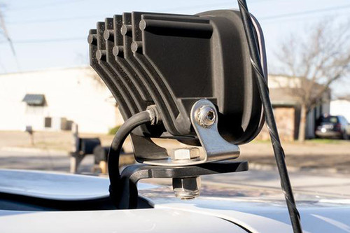 Rago Fabrication Low Pro Ditch Light Mounts Suited for 2014+ Toyota Tundra