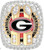 Georgia Bulldogs 2021-2022 Back to Back National Championship Ring