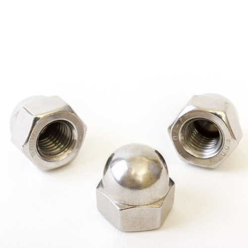 Dome Hex Nuts A2 Stainless Steel Acorn M3 M4 M5 M6 M8 M10 M12 DIN1587