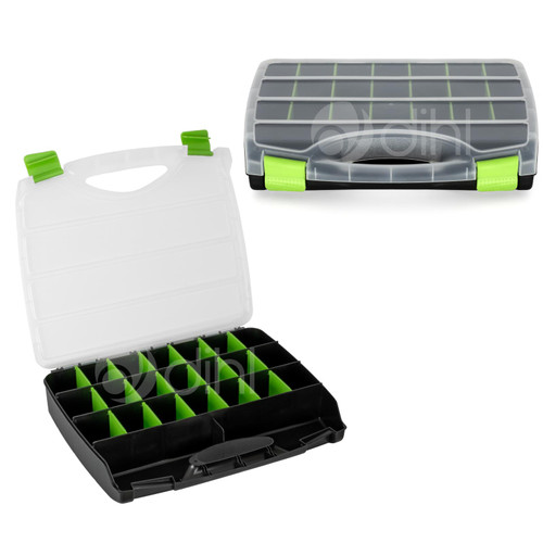 21 Compartment Tool Box Small Parts Case