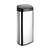 Chrome 68L Rectangle Onyx Sensor Bin