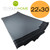 Grey Mailing Bags 22x30 50% Recycled Plastic Material Self Seal Strong Postal Poly