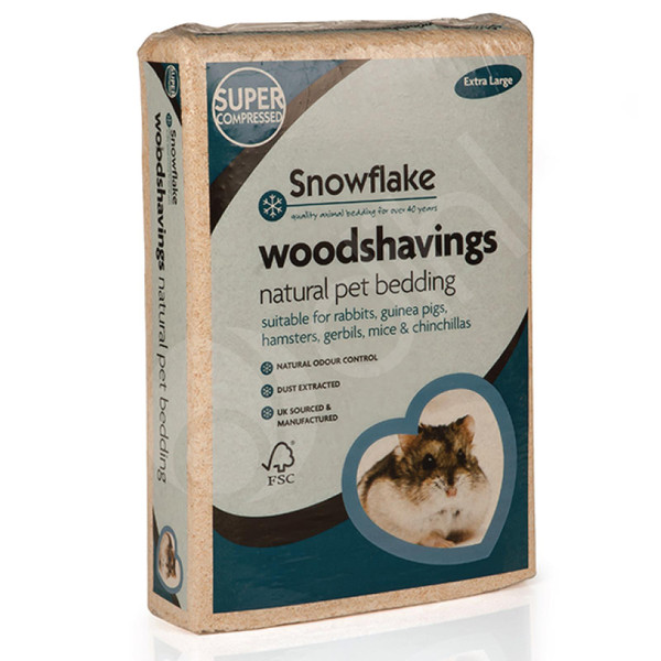 Snowflake Pet Woodshavings Extra Large XL 7KG