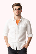 Double Pocket Twill Shirt Double Pocket Twill Shirt