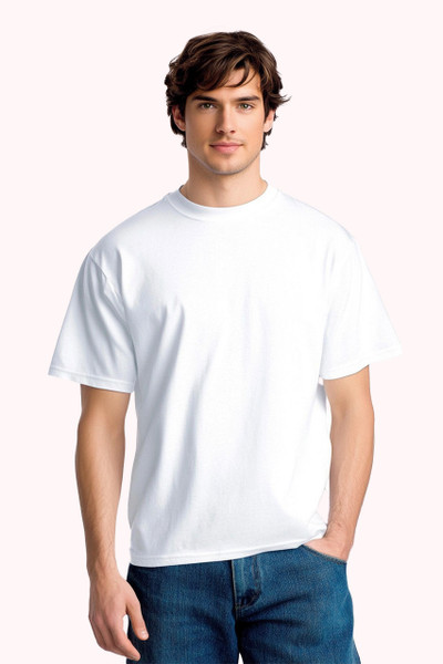 Oversized T-shirt Ground White (Bulk price)