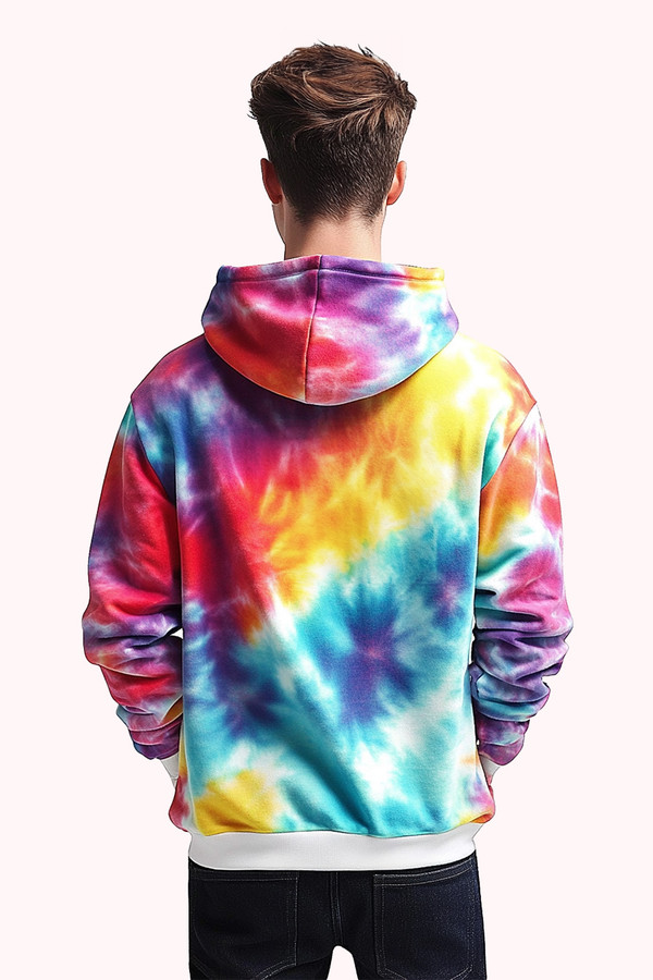 (Pre-order) Hoodies For Men Sweatshirt Tie Dye