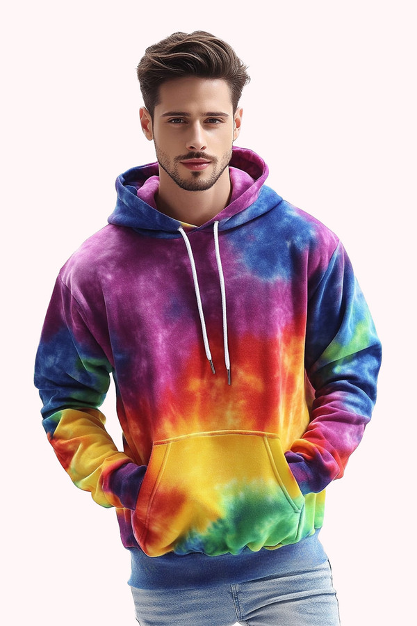 (Pre-order) Hoodies For Men Sweatshirt Tie Dye