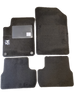 Kit 4 Tappetini Auto per CITROEN DS3 dal 2010-2016, con logo DS3, Neri, con clip, Nuovi