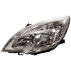 Faro ottico anteriore  sinistro per OPEL MERIVA dal 2010 al 2013 H7+H7, Elettrico, Cromato, Nuovo