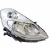 Faro ottico anteriore destro per RENAULT CLIO 3 - 2009 > 2012 H7+H7 C/Corpo Cromato Nuovo