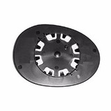 Vetro Specchio sinistro per PEUGEOT 107 dal 2005 al 2012 Con Piastra Nuovo