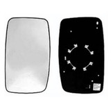 Vetro Specchio sinistro per PEUGEOT EXPERT dal 2007 al 2016 Con Piastra,Nuovo