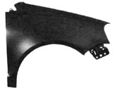Parafango Anteriore destro per VOLKSWAGEN POLO - 2005 > 2009 Nuovo da Verniciare
