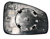 Vetro Specchio sinistro per RENAULT MEGANE III - 2012 > 2014 Asferico Termico C/Piastra Nuovo