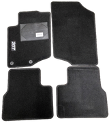 Kit 4 Tappetini Auto per PEUGEOT 207 PLUS dal 2012-2014, con logo 207, con clip, Nuovi