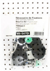 Kit Viti di fissaggio per assemblaggio Paraurti Anteriore per RENAULT TWINGO II 2011-2014 Nuovo