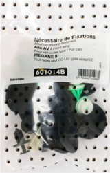 Kit Viti di fissaggio per assemblaggio Parafango Anteriore per RENAULT MEGANE II 2002-2009 tranne CC