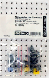 Kit Viti di fissaggio per assemblaggio Paraurti Anteriore per CITROEN C3 III dal 2016 Nuovo