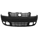 Paraurti Anteriore per VOLKSWAGEN CADDY dal 2003 al 2010 Modello Van Nero Nuovo