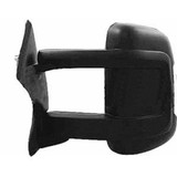 Specchietto Retrovisore sinistro per PEUGEOT BOXER dal 2014 Manuale braccio lungo Nero Nuovo