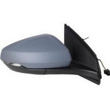 Specchietto Retrovisore destro elettrico abbattibile per VOLKSWAGEN POLO 6 dal 2017 BLIS, Memoria, Indicatore di direzione, Termico, Da verniciare, 14 pin, Nuovo