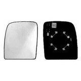 Vetro Specchio sinistro per FIAT SCUDO dal 2007 al 2016 Termico, Con Piastra, Superiore Nuovo