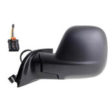Specchietto Retrovisore elettrico sinistro per CITROEN BERLINGO III dal 2018 Nero, Nuovo