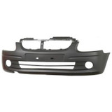 Paraurti anteriore per OPEL AGILA dal 2000 al 2008 Con Sede per fendinebbia, Da verniciare, Nuovo