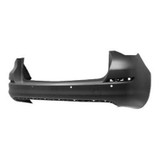 Paraurti Posteriore per OPEL ASTRA J dal 2010 al 2012 Modello Station Wagon, Fori per sensori di parcheggio, Con supporti per sensori Nuovo da Verniciare