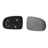 Vetro Specchio destro per OPEL CORSA C dal 2000 al 2003 Termico, Con Piastra, Nuovo